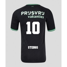 Pánské fotbalový oblečení Feyenoord Calvin Stengs #10 Venkovní košile 2024-25 Krátkým Rukávem